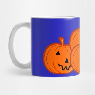 Smiling Halloween Pumpkins Mug